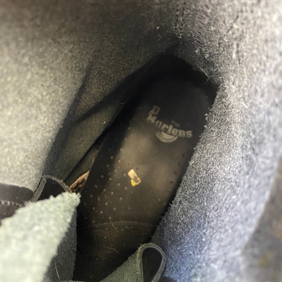 Dr. Martens 1460 Boots Womens Size 10 Black Original Smooth Leather Lace Up - Picture 13 of 14